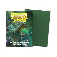 11056 - Dragon Shield - Forest Green - Matte - Standard